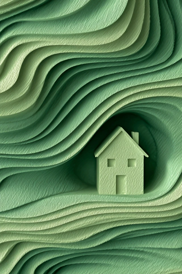 Emerald Sculpted Serenity - Image 6