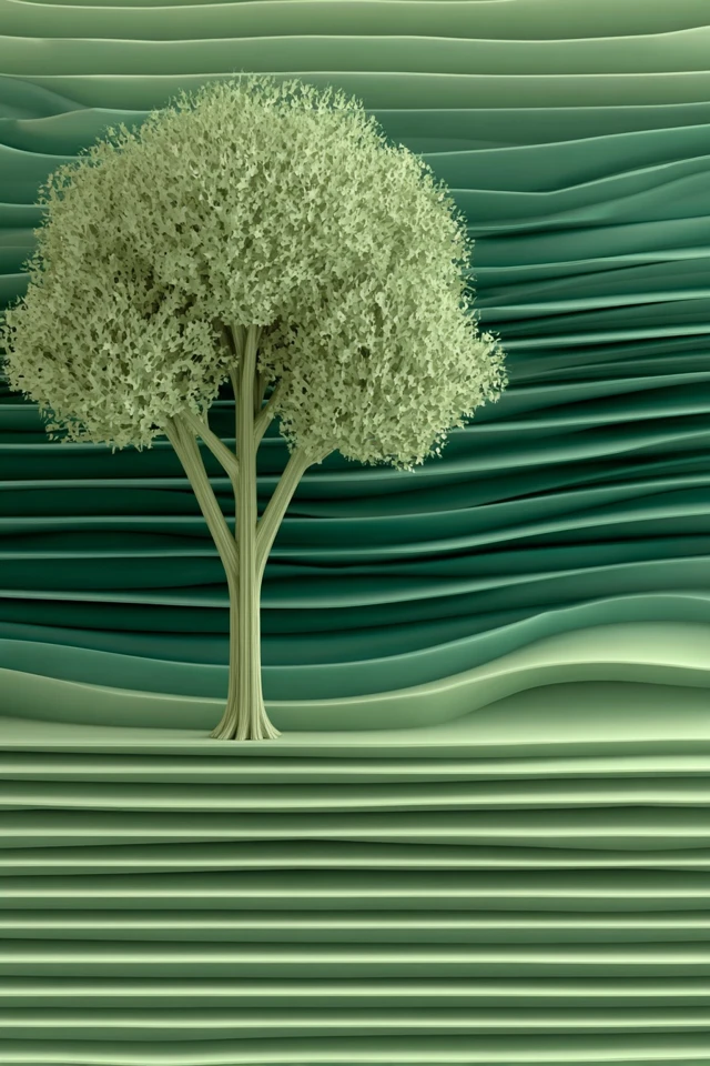 Emerald Sculpted Serenity - Image 5