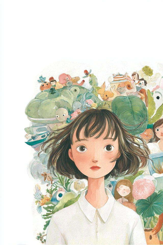Whimsical Garden Dreams - Image 1