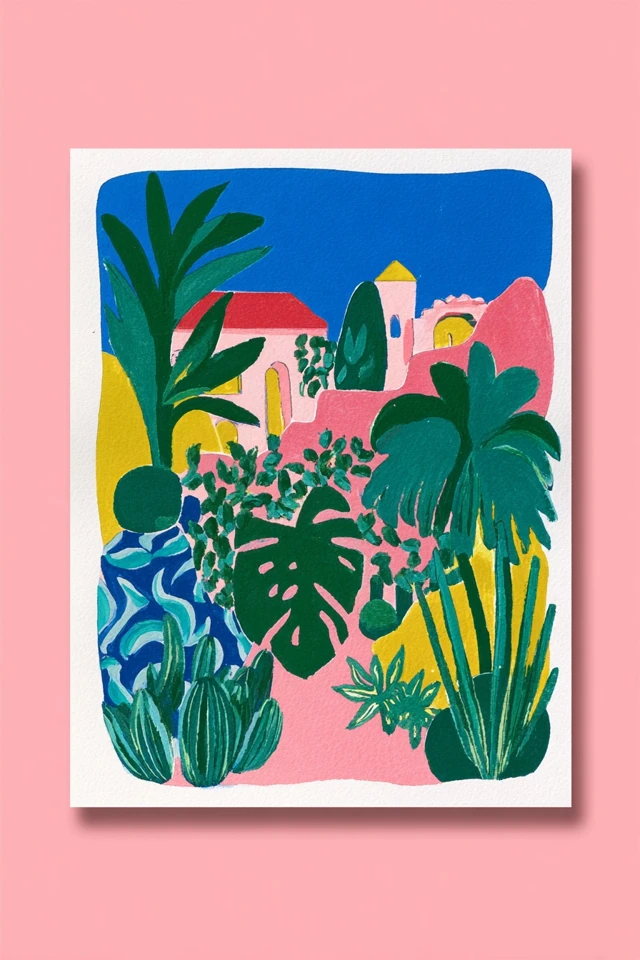 Vibrant Botanical Abstraction - Image 2