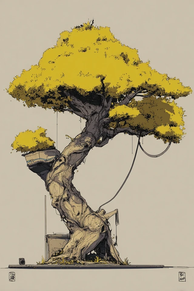 Golden Gaze Sketch - Image 5