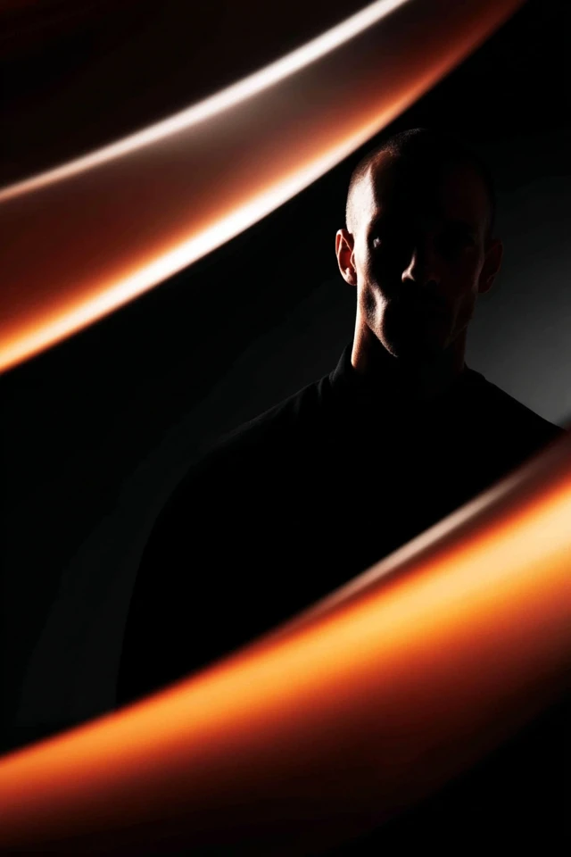 Amber Shadow Silhouette - Image 1