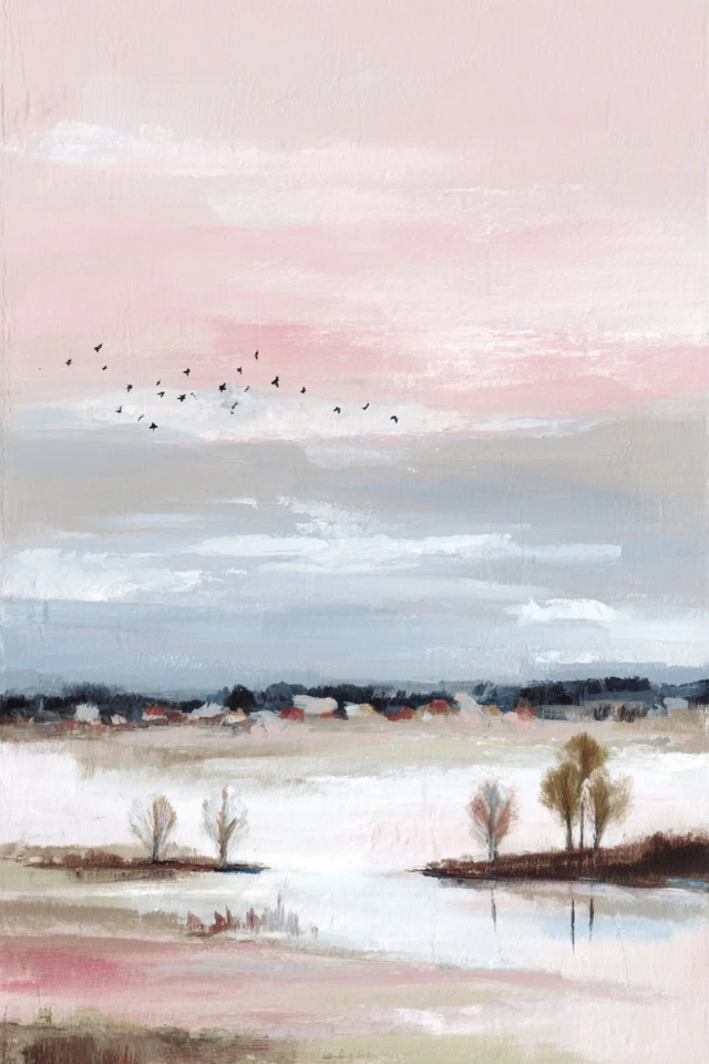 Blush Dreams Four Piece Canvas Set - Image 2