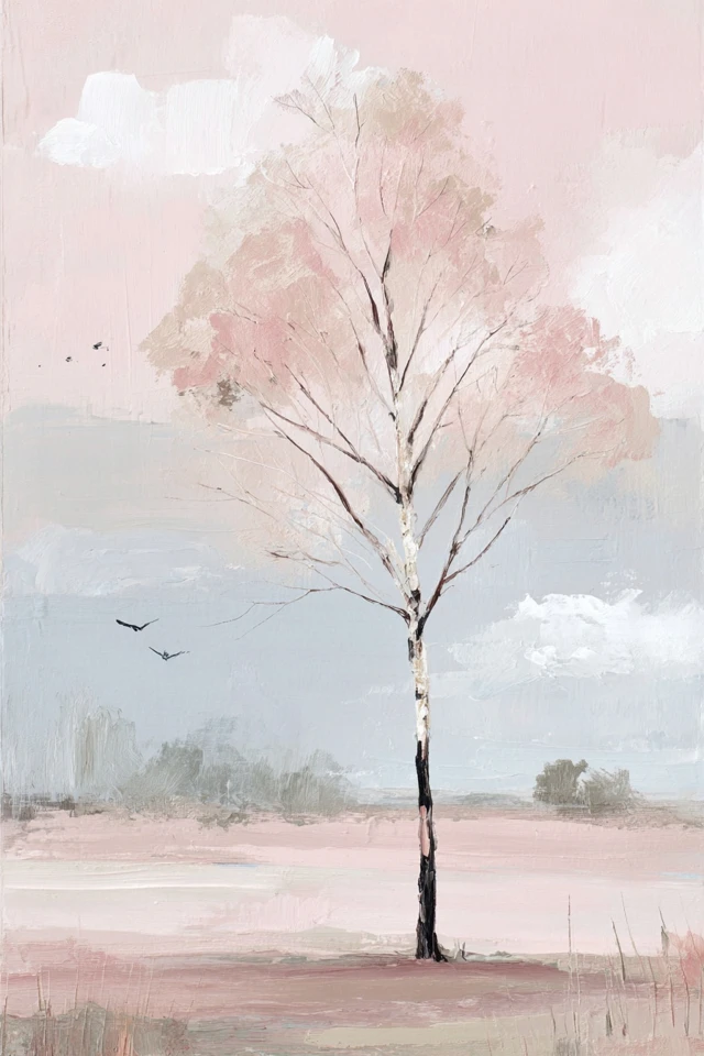 Blush Dreams Four Piece Canvas Set - Image 5