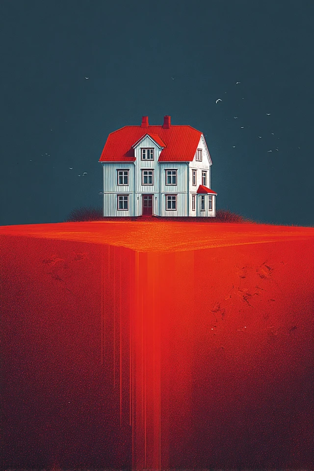 Crimson Echoes: A Study in Contrast - Image 6