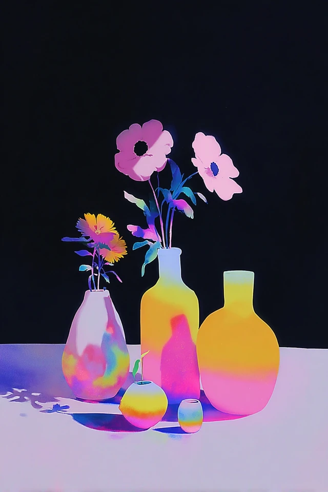 Neon Dreams Surreal Art Collection - Image 3