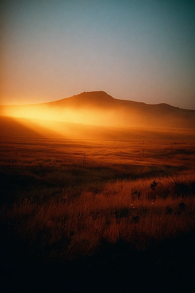 Amber Glow Silhouette - Image 2