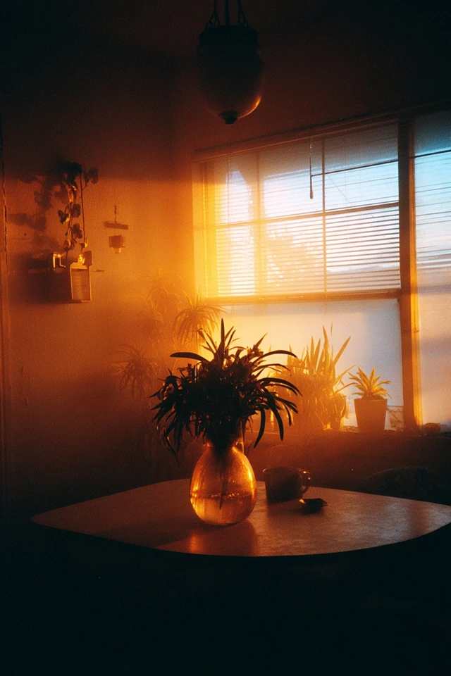 Amber Glow Silhouette - Image 3
