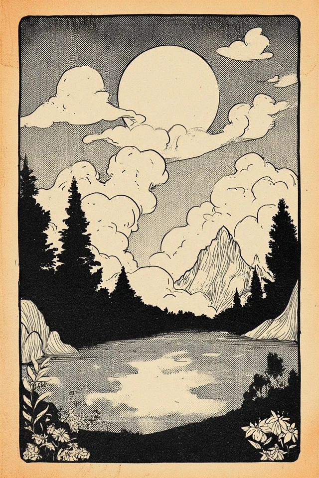 Vintage Ink Illustration Art Collection - Image 2
