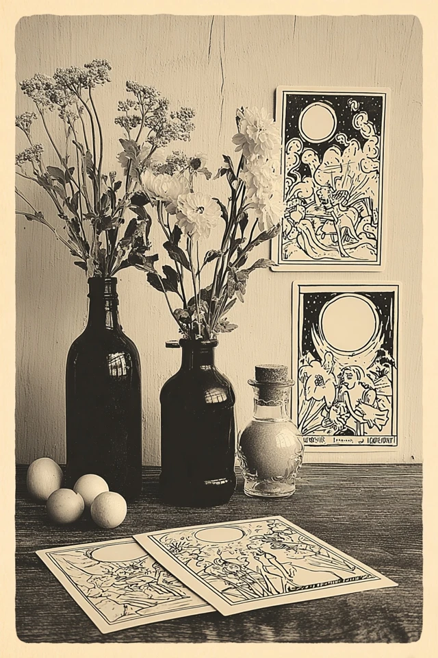 Vintage Ink Illustration Art Collection - Image 3