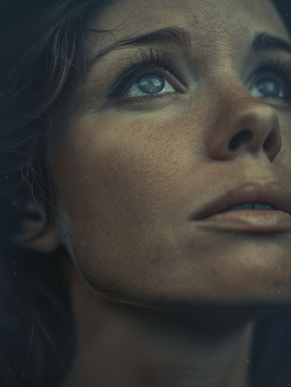 Ethereal Gazes in Cinematic Shadow - Image 4