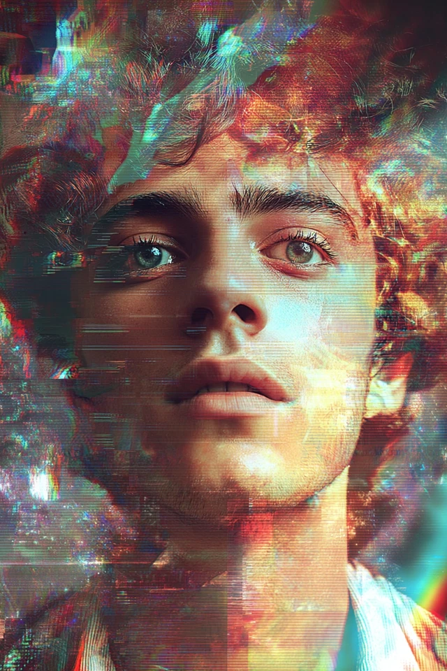 Chromatic Glitch Dream - Image 1