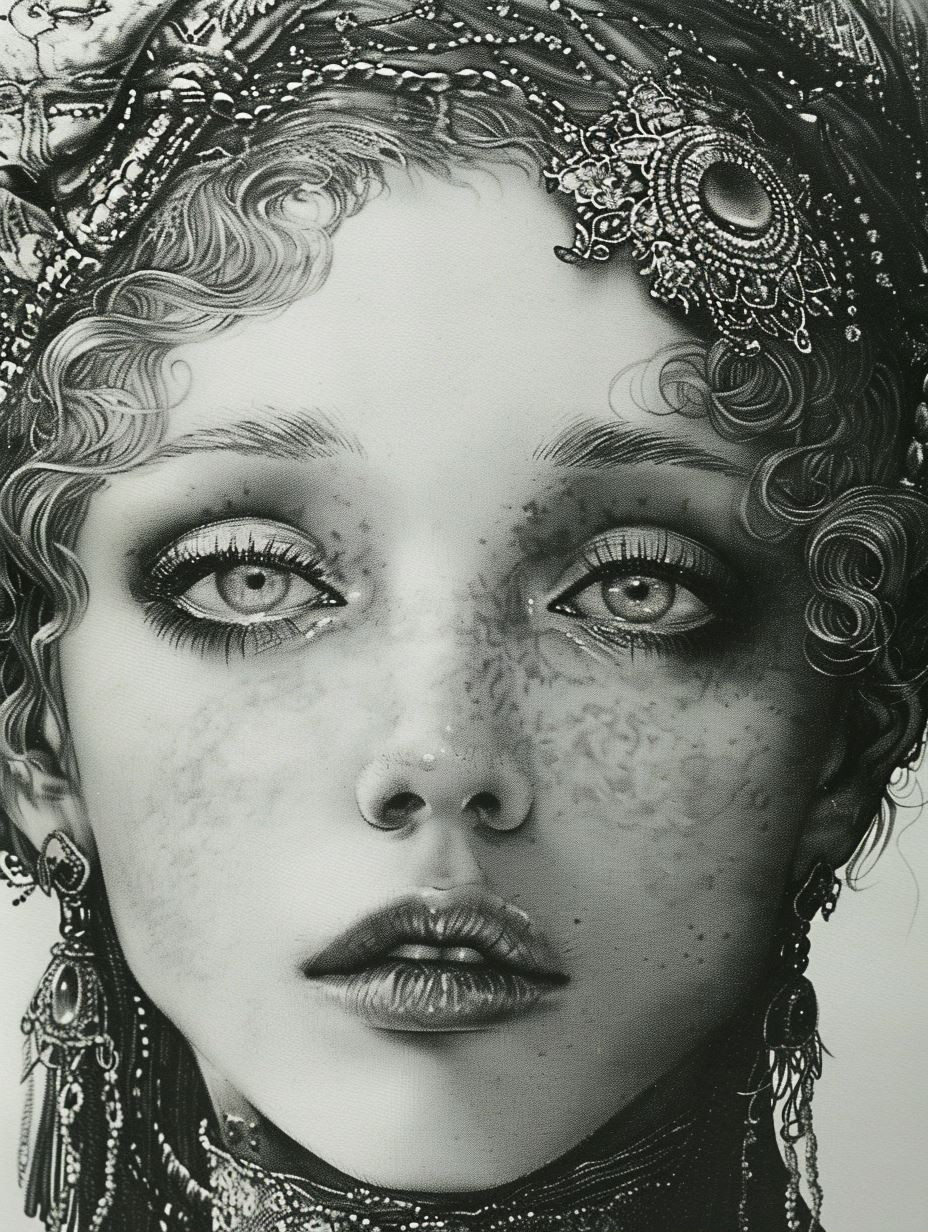 Ethereal Visions in Monochrome - Image 2