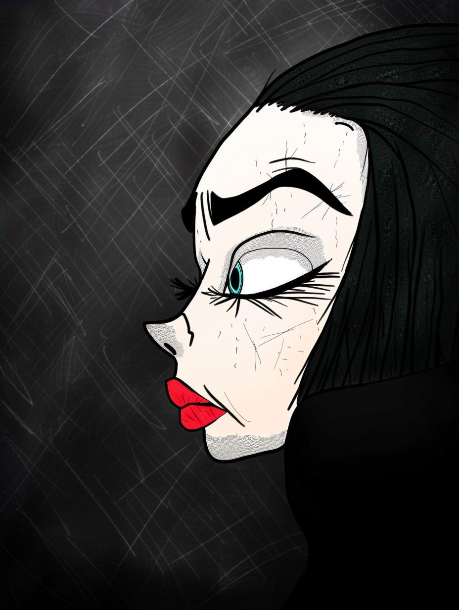 Stylized Digital Portrait Variations - Image 4