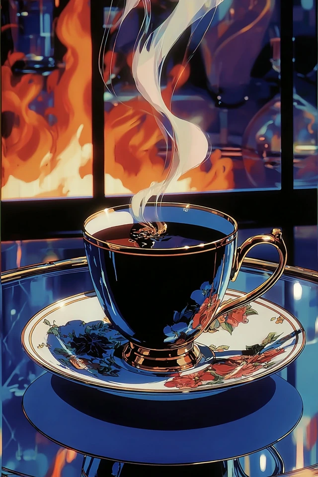 Retro Anime Elegance - Image 4