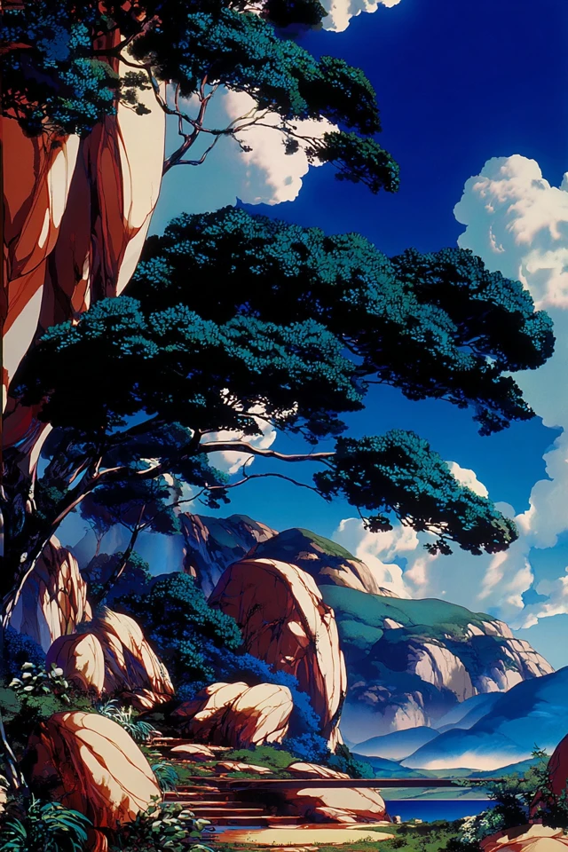 Retro Anime Elegance - Image 2