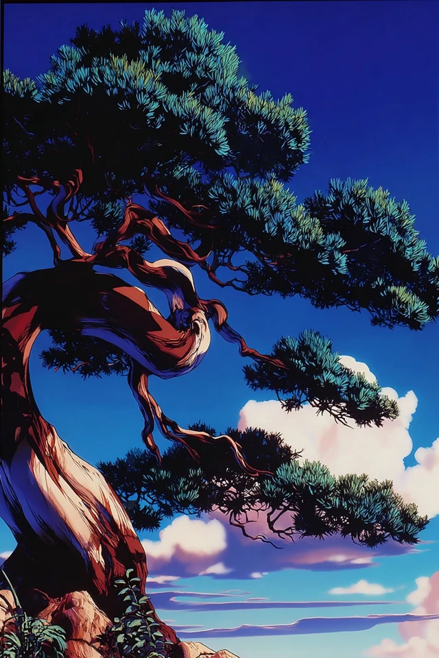 Retro Anime Elegance - Image 5