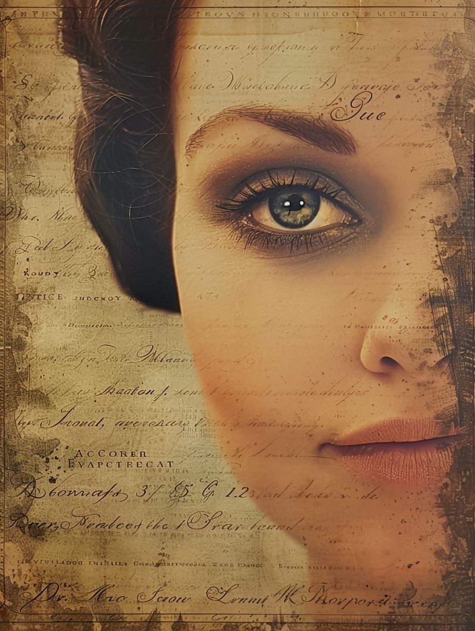 Vintage Sepia Portrait Study - Image 4