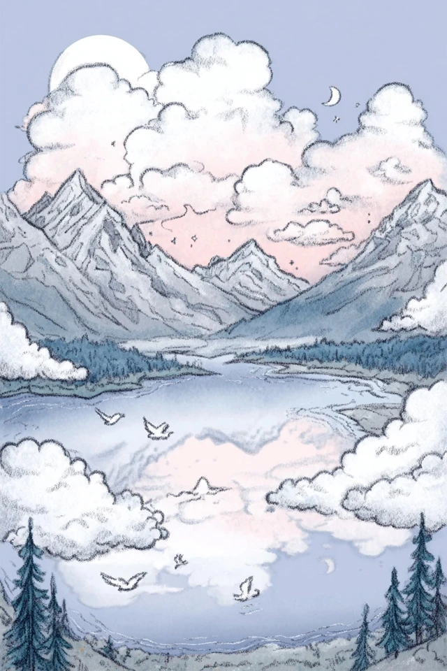 Whimsical Sketches of Life and Nature - Image 2