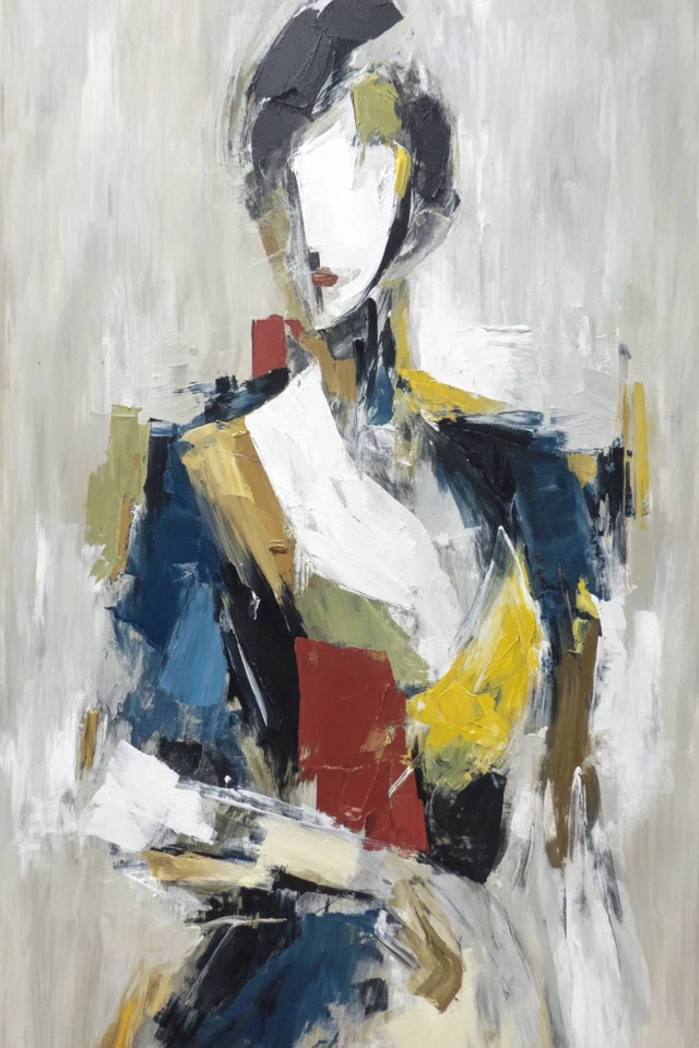 Abstract Fragmented Elegance - Image 1