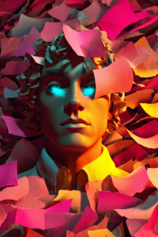Neon Fragmented Soul - Image 1