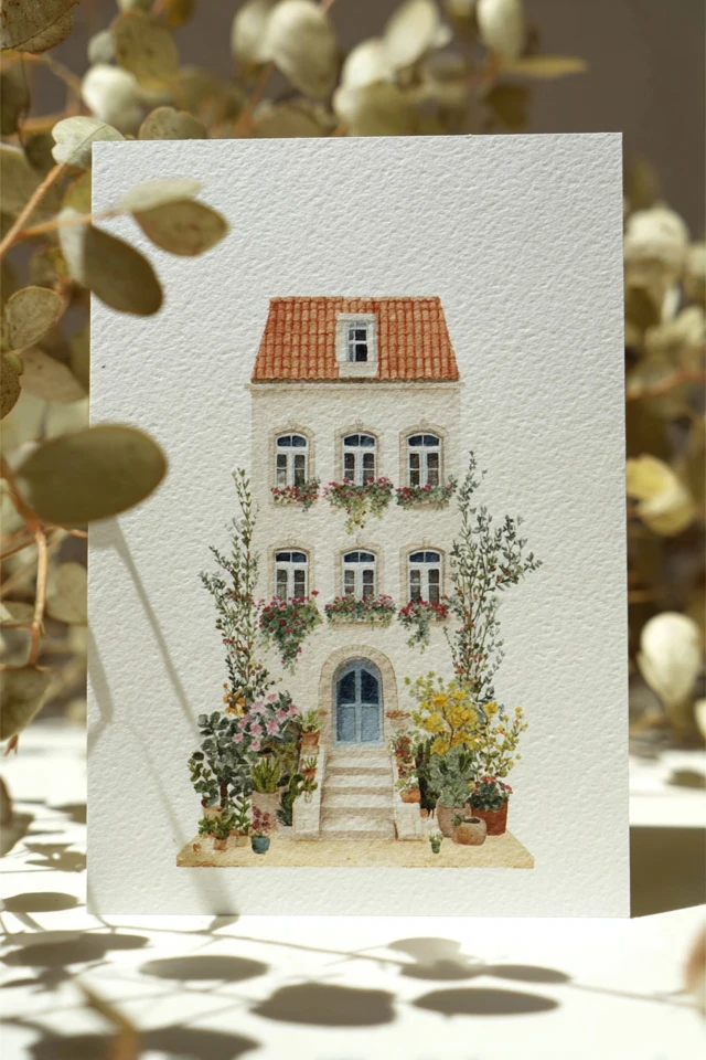Whimsical Watercolor Art Collection - Image 6