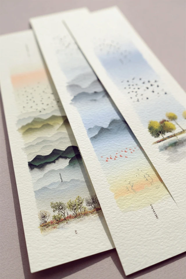 Whimsical Watercolor Art Collection - Image 2