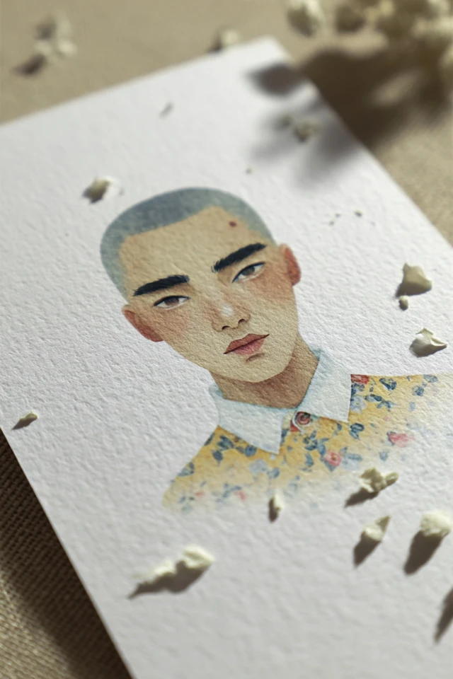 Whimsical Watercolor Art Collection - Image 1