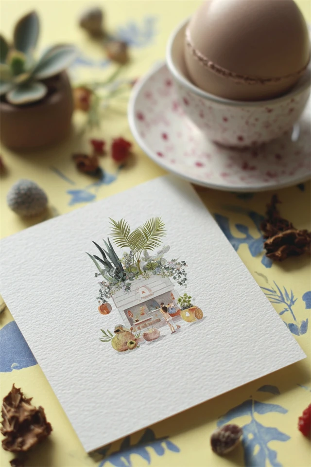 Whimsical Watercolor Art Collection - Image 3
