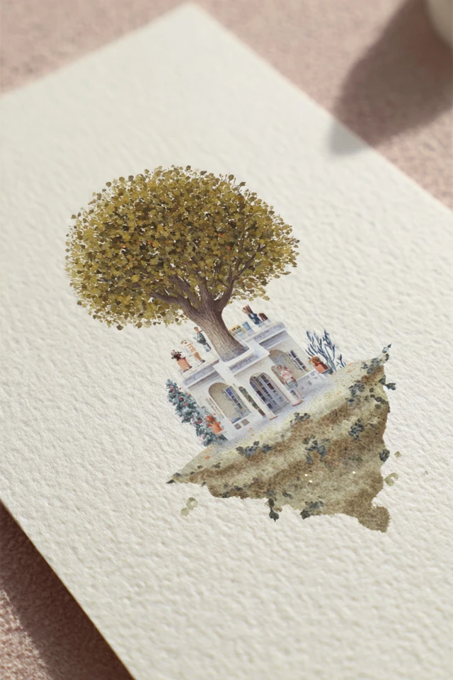 Whimsical Watercolor Art Collection - Image 5