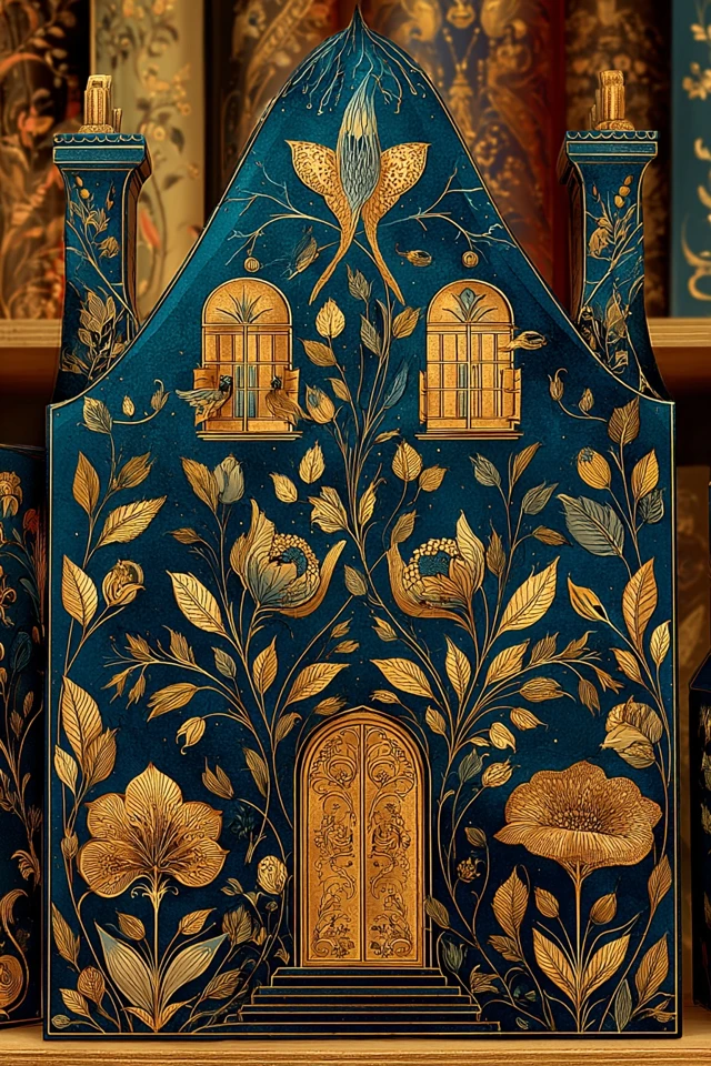 Azure Gilded Elegance - Image 6