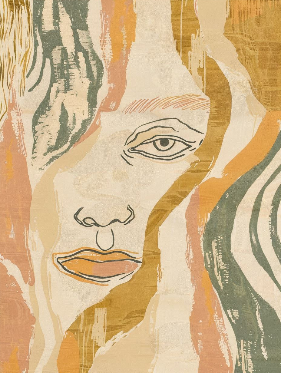 Faces of Earthy Tones - Image 4