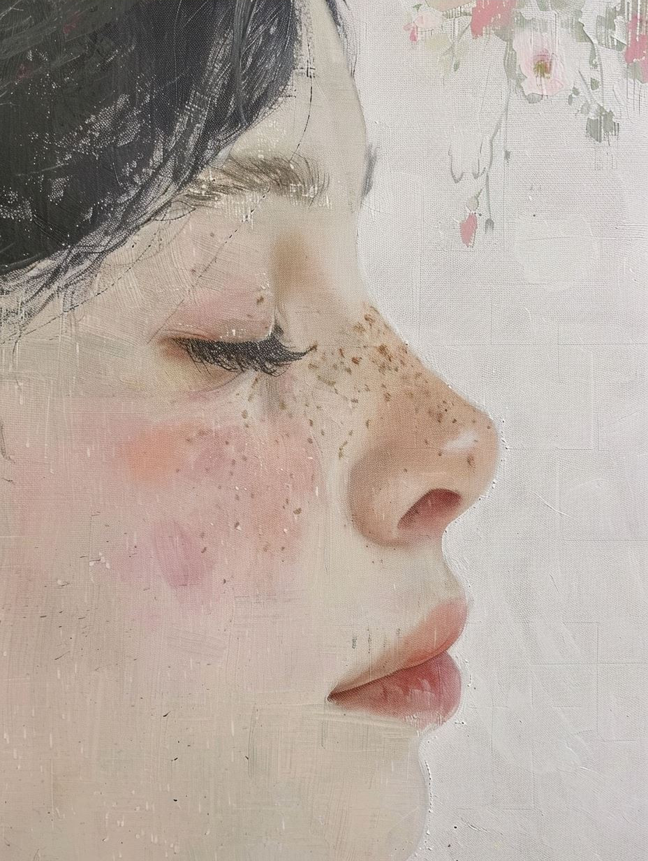 Ethereal Whispers of Floral Beauty - Image 3