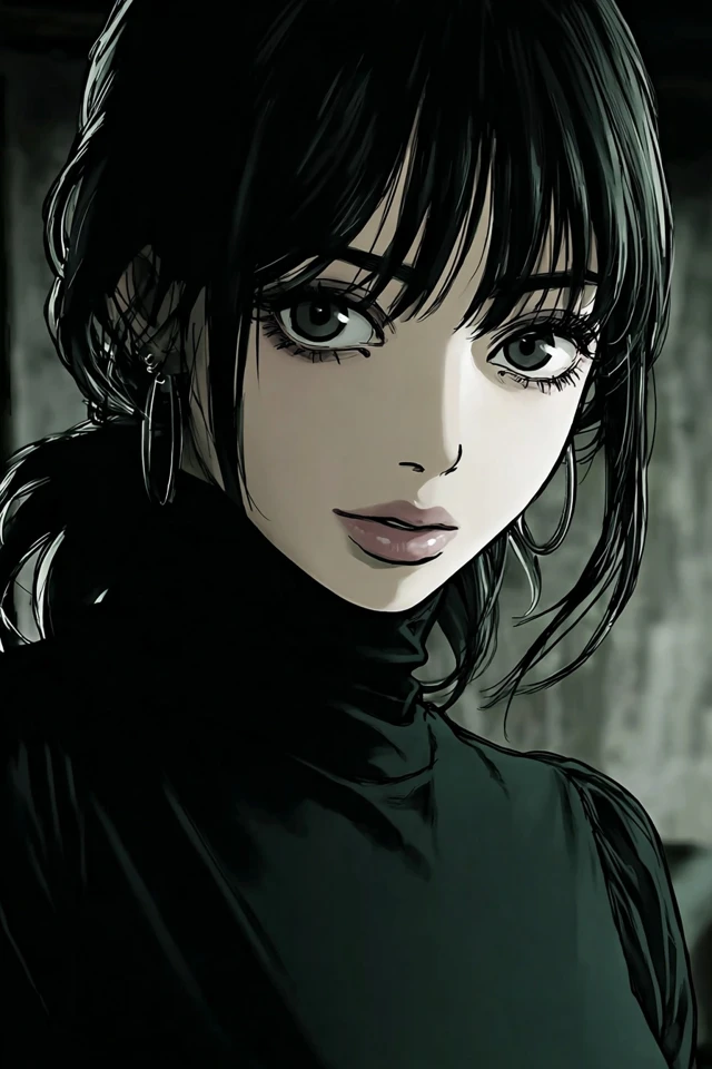 Moody Anime Aesthetic Collage - Image 1