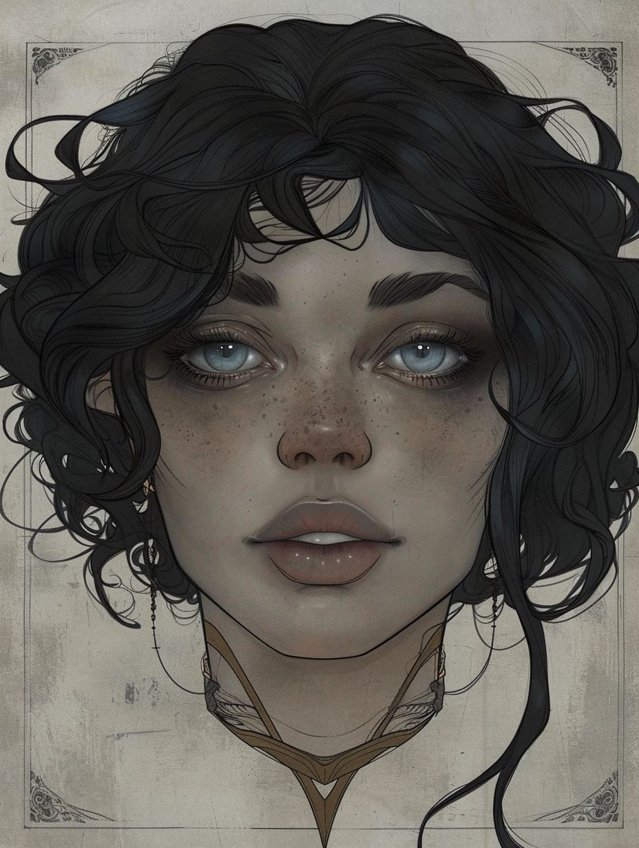 Ethereal Gothic Portrait Studies - Image 4