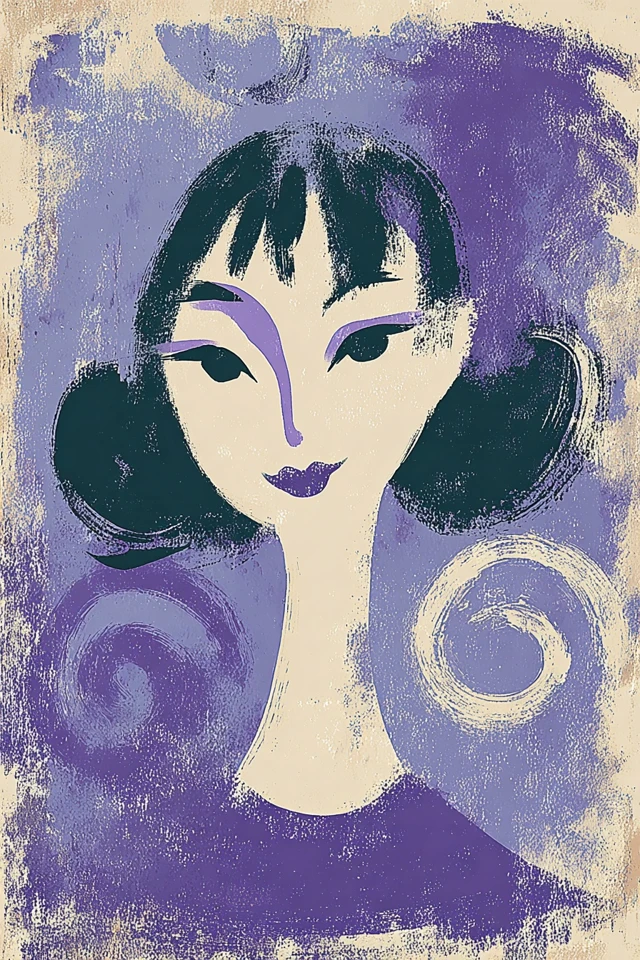 Violet Velvet Muse - Image 1