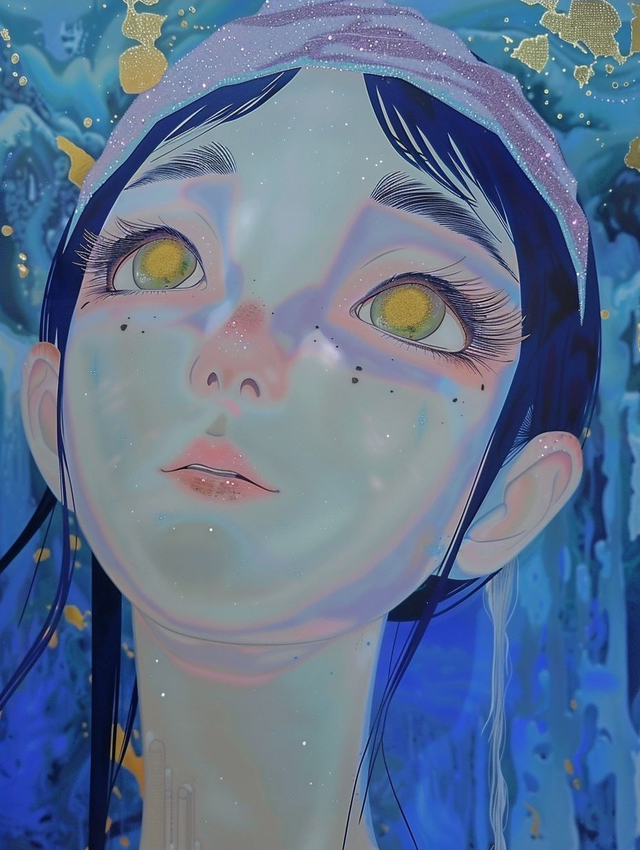 Celestial Ethereal Dreamscape Portrait - Image 3