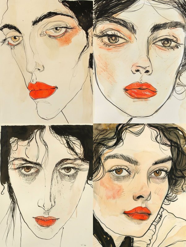 Four Faces of Crimson
