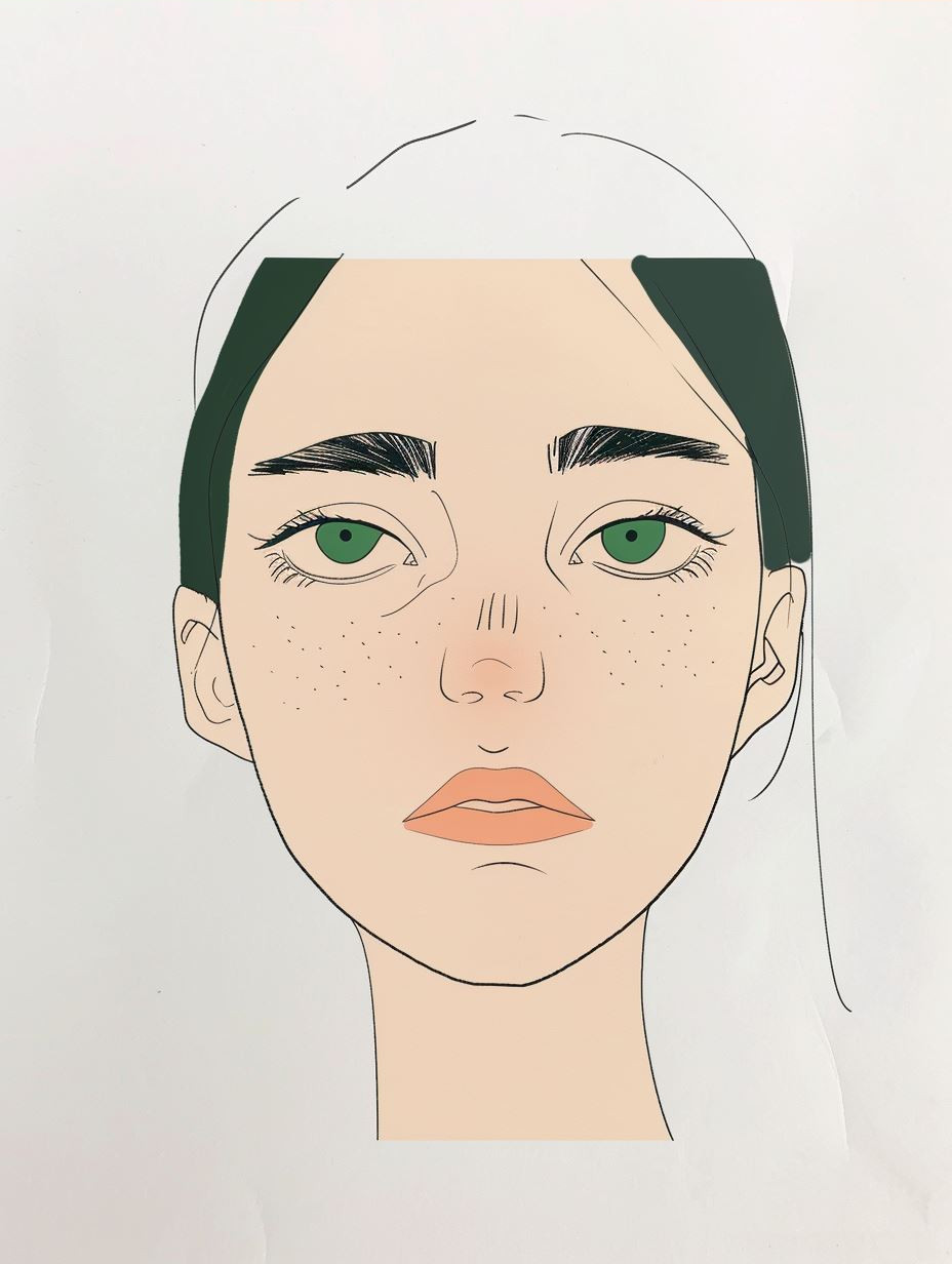 Ethereal Minimalist Portrait Studies - Image 3