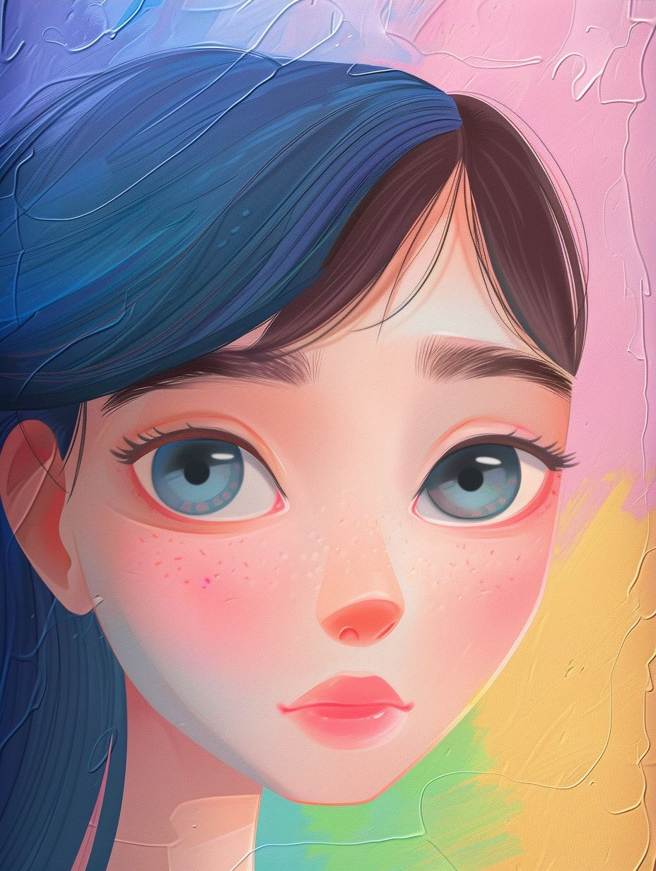 Whimsical Gaze of Innocence - Image 3