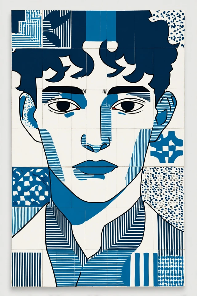 Azure Fragment Portrait - Image 1