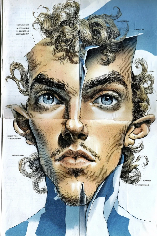 Fragmented Soul Portrait - Image 1