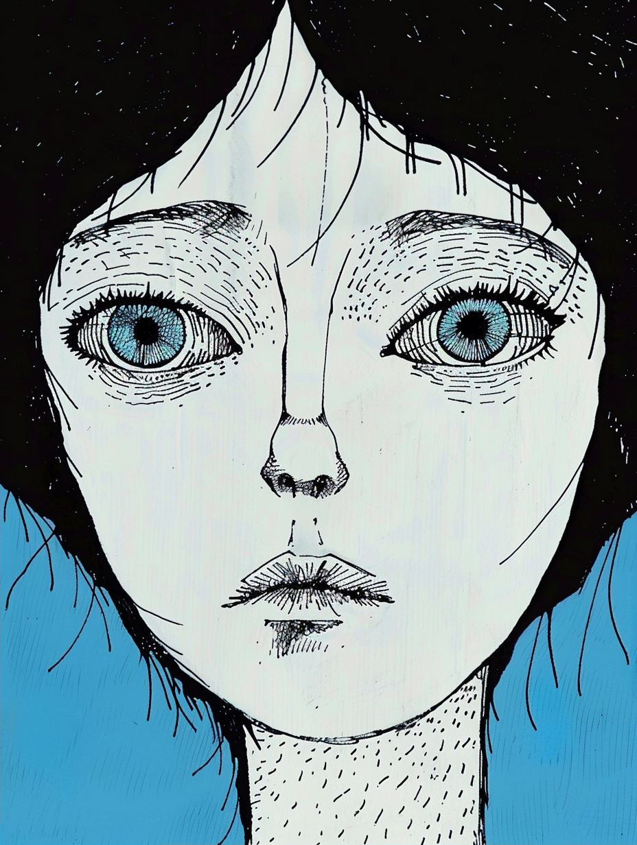 Ink Stipple Gaze - Image 2
