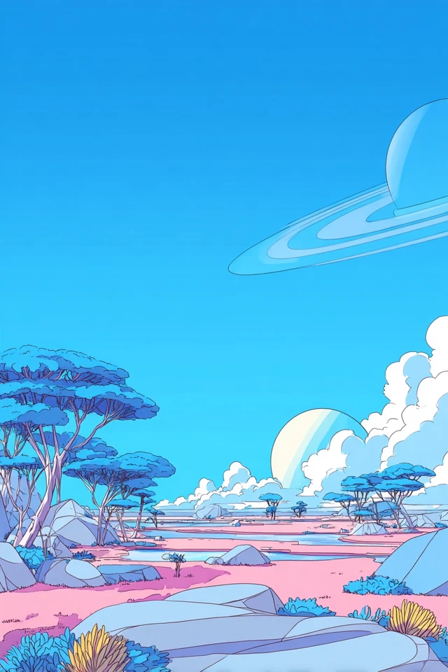 Pastel Dreams: A Lo-Fi Visual Journey - Image 2
