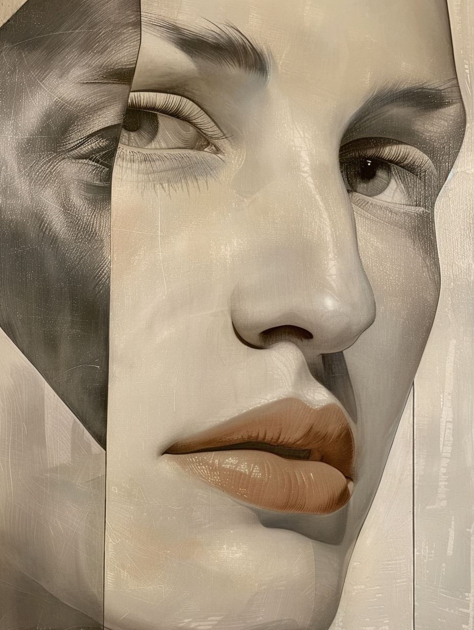 Timeless Monochrome Portrait Study - Image 3