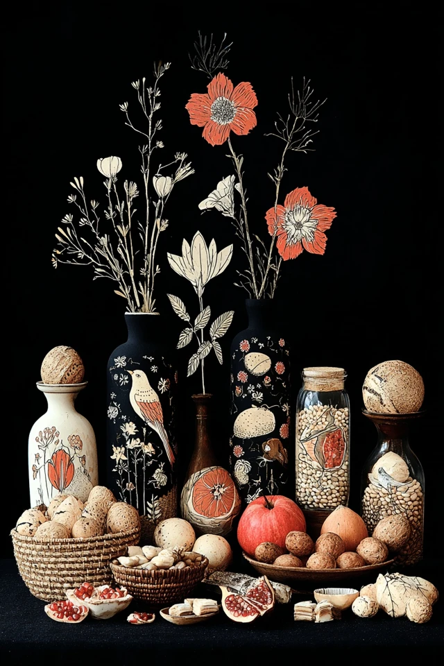 Botanical Dreams in Dark Surrealism - Image 3
