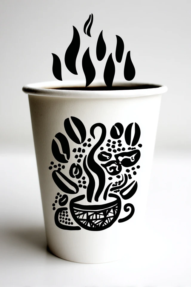 Bold Black Ink Minimalist Art Collection - Image 4