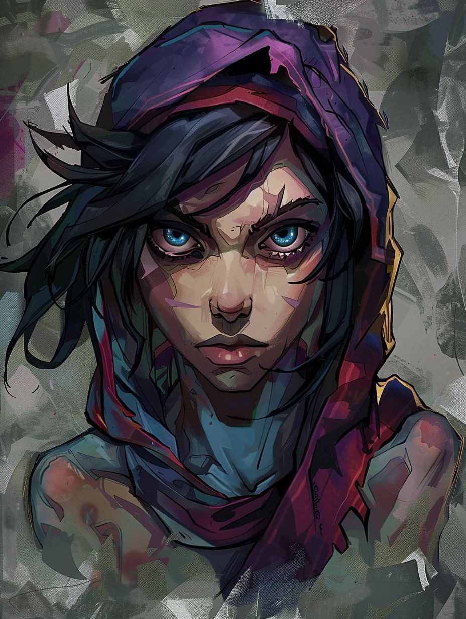 Fragmented Floral Muse - Image 3