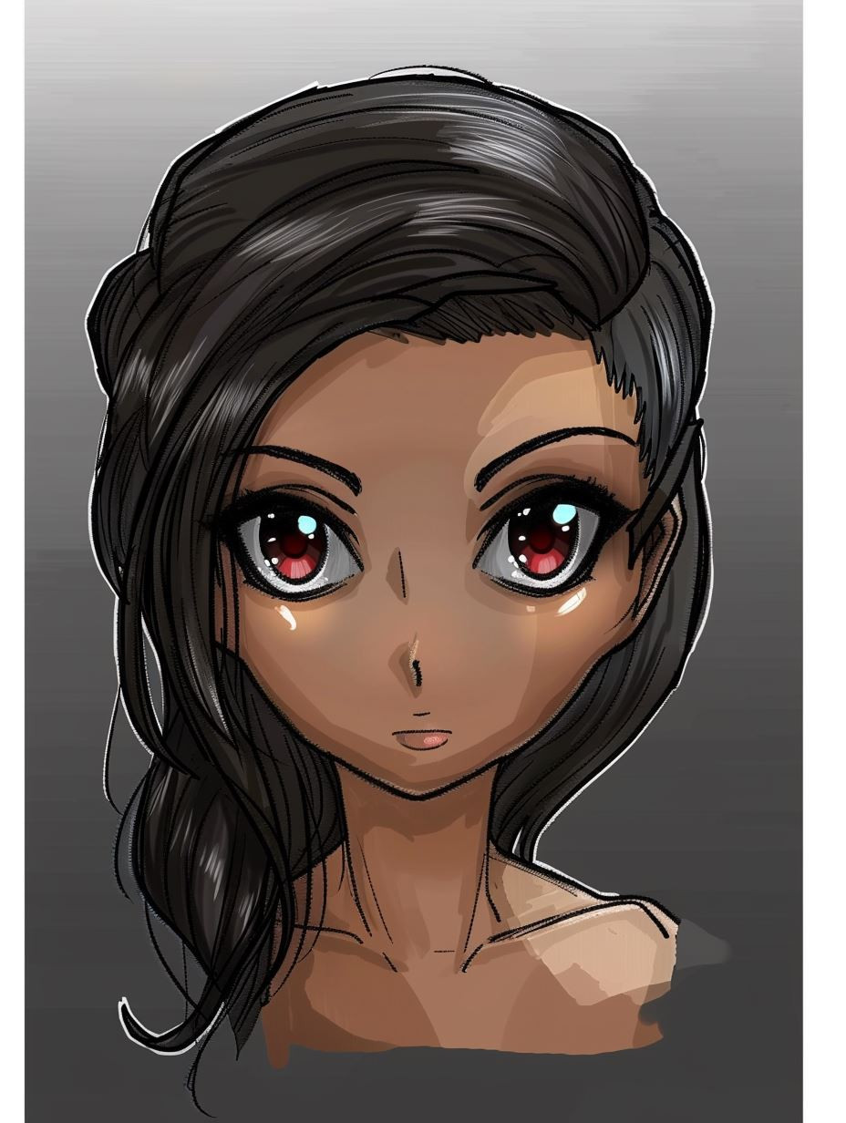 Diverse Digital Portraits of Expressive Women - Image 1