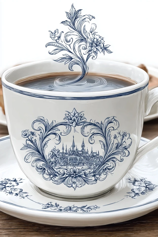 Timeless Elegance in Cobalt Blue - Image 4